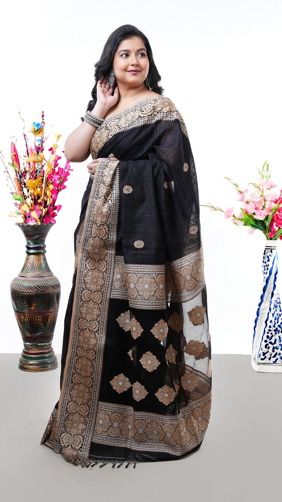 Black Sarees