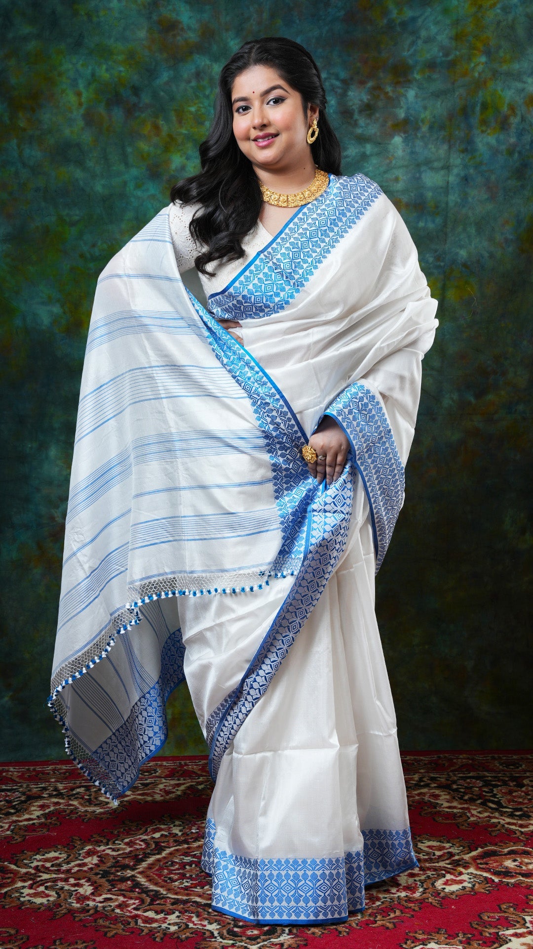 White sarees