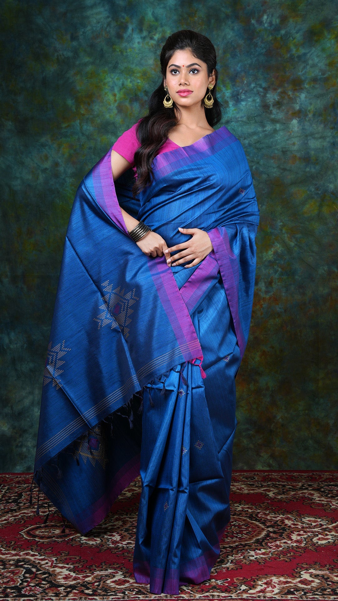 Blue sarees